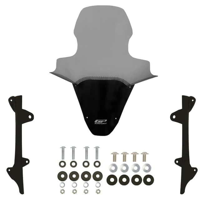 GPK windscreen compatible with Honda PCX 125 2025-2026 78cm (fume)