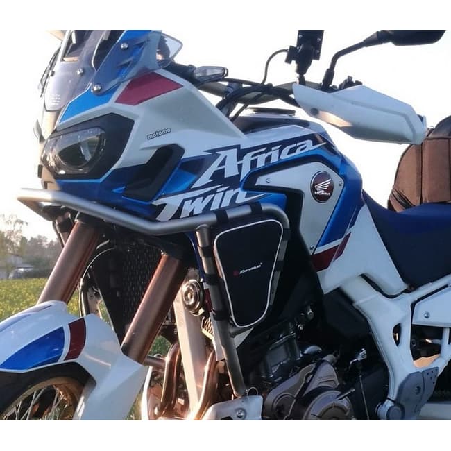 Bags for crash bars compatible with Honda CRF1000L Africa Twin 2015-2019