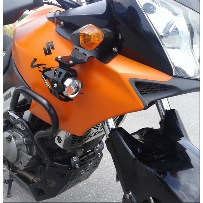 Cosmo Auxiliary light brackets compatible with Suzuki V-Strom DL650 / DL1000 2004-2011
