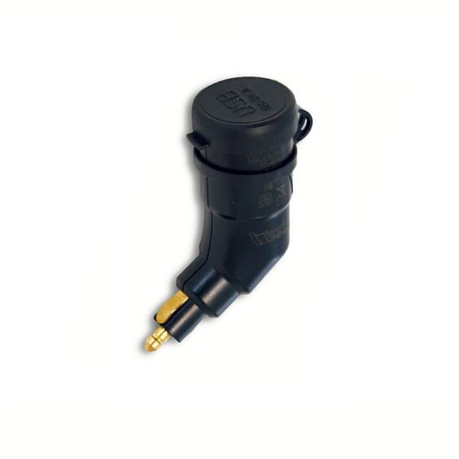 X-Style dubbele haakse USB-adapter voor DIN-aansluitingen