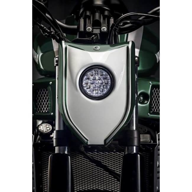Flat Track mask with LED headlight compatible with Yamaha XSR 700