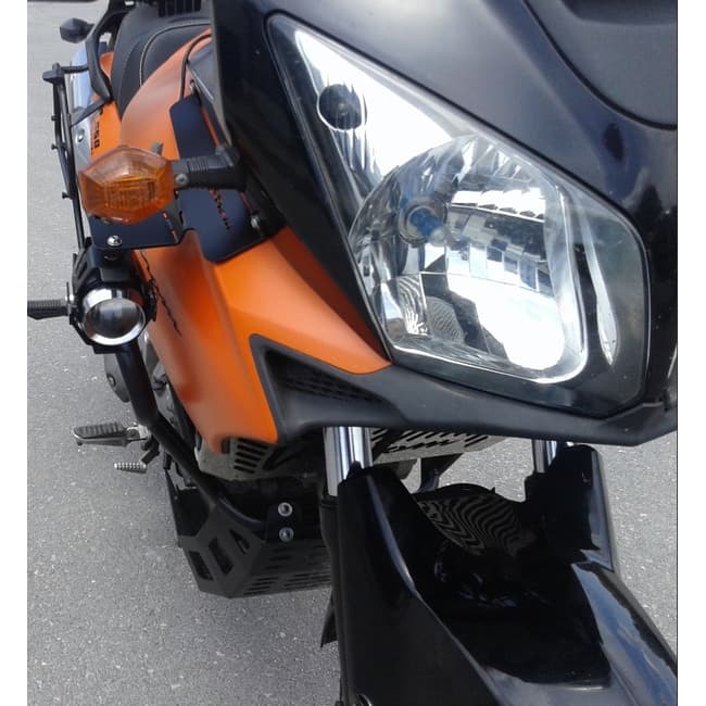 Cosmo Auxiliary light brackets compatible with Suzuki V-Strom DL650 / DL1000 2004-2011