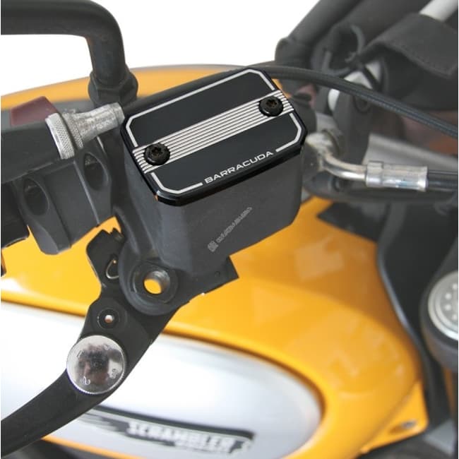 Barracuda front brake fluid tank cap compatible with Ducati Scrambler 2014-2022