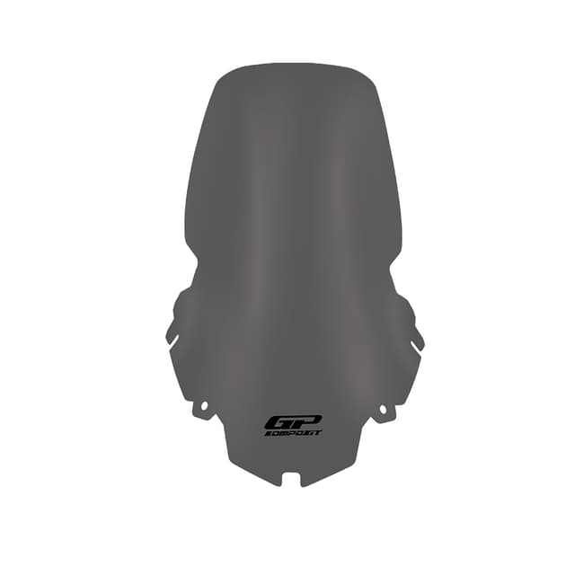 GPK windscreen compatible with Honda XLV650 Transalp 2000-2007 55cm (fume)