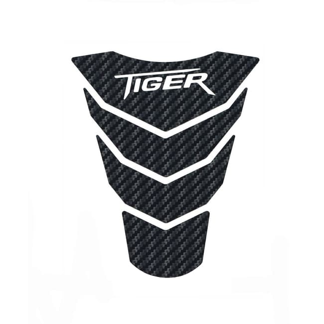 Carbon tank protector compatible with Triumph Tiger 800 2010-2020