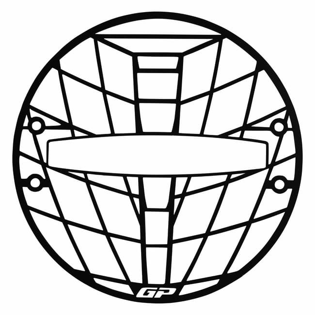 GPK headlight guard compatible with Husqvarna Svartpilen 125 / 250 / 401 / 701 2018-2023