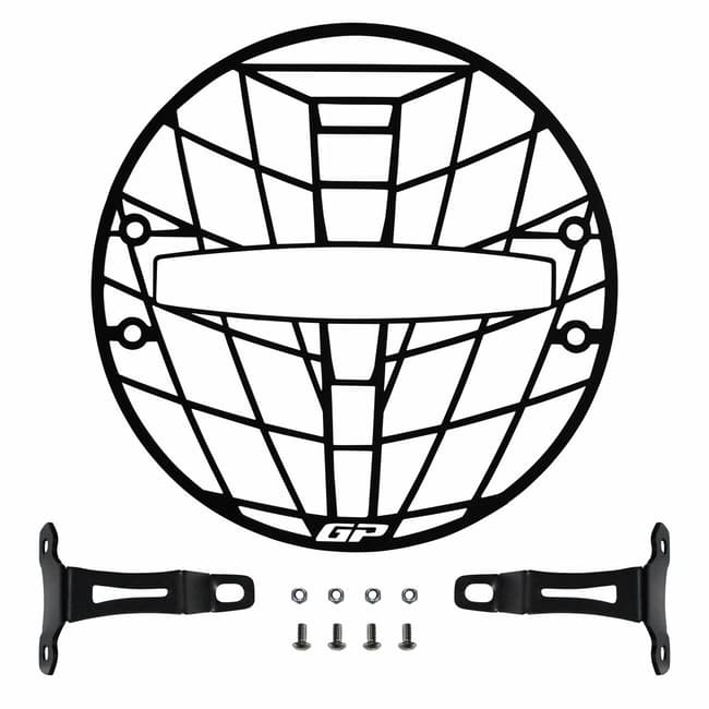 GPK headlight guard compatible with Husqvarna Svartpilen 125 / 250 / 401 / 701 2018-2023
