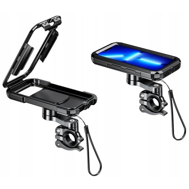 X-Style Quick Lock smartphone holder with hard case (up to 7