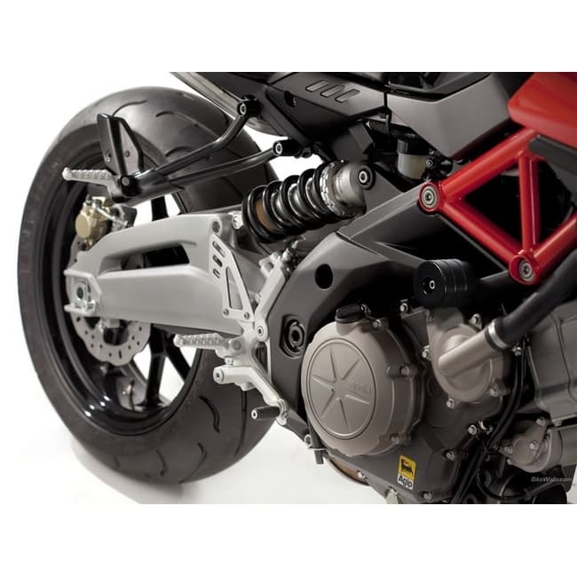 Frame crash pads compatible with Aprilia Dorsoduro 750 / 900 / 1200 2008-2020