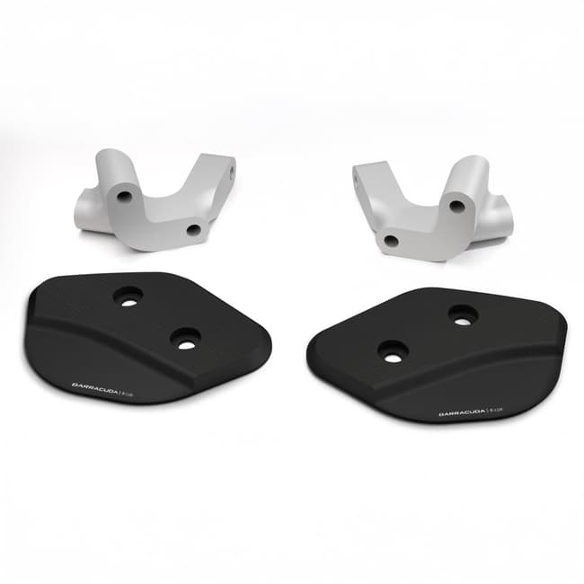 Placas de acabamento de espelho Barracuda compatíveis com Ducati Panigale V2 2025-
