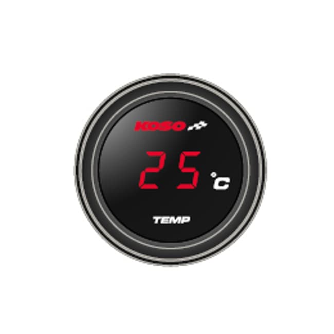 Termometro digitale Koso Coin rosso