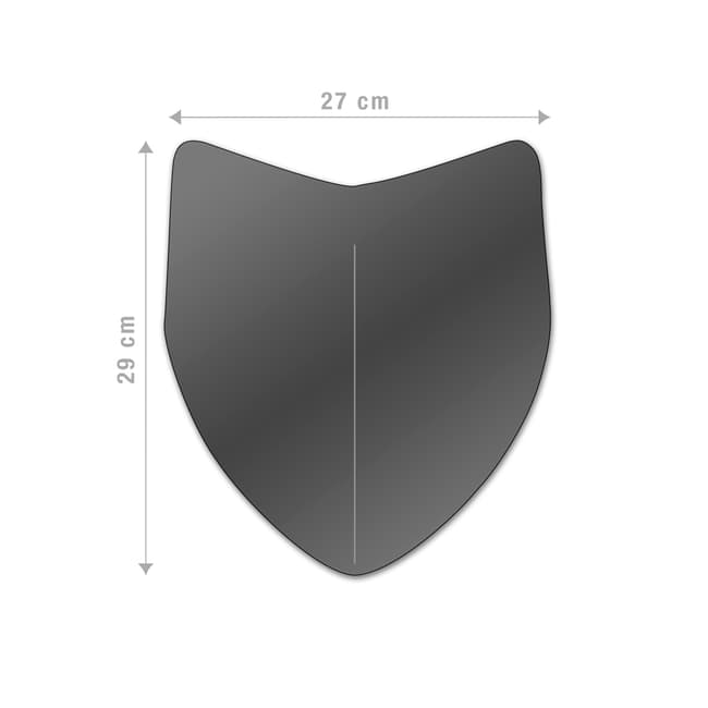 Barracuda windshield compatible with Ducati StreetFighter 1100 / 848 2012-2015