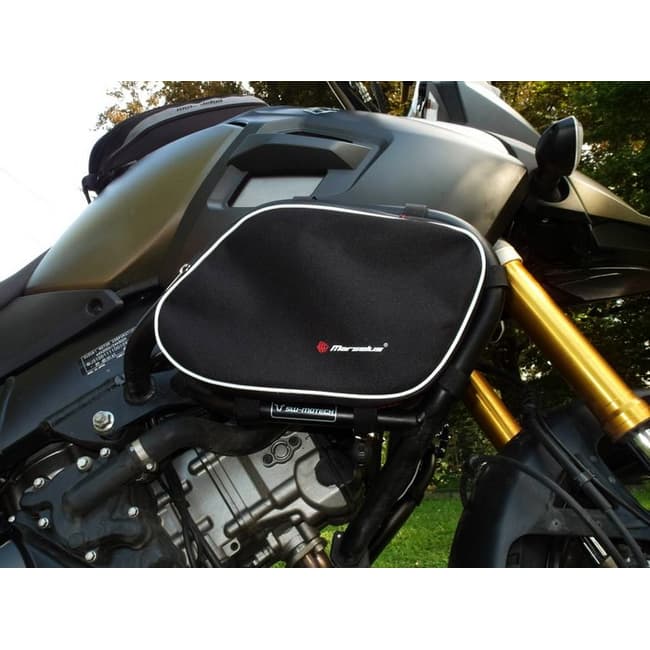 Bags for SW Motech crash bars compatible with Suzuki V-Strom DL1000 2014-2020