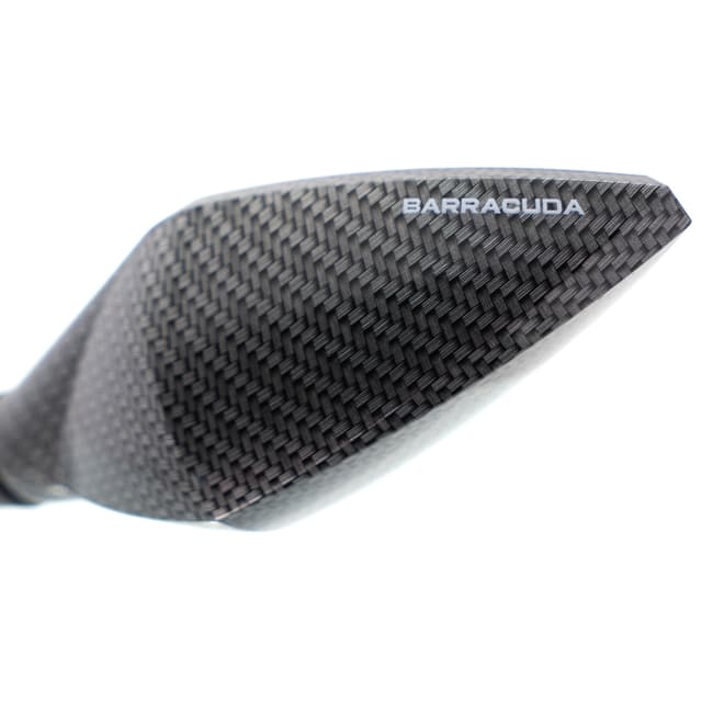 Barracuda Race fairing mirrors carbon
