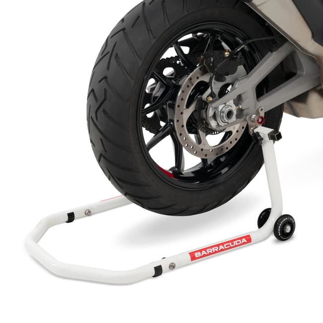 Cavalletto Alza Moto Barracuda con adattatori a 