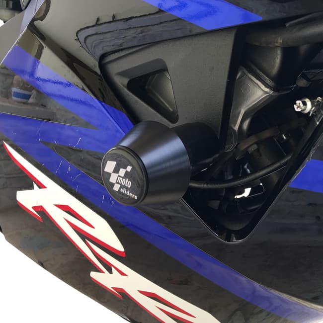 Frame crash pads compatible with Honda CBR954RR 2002-2003