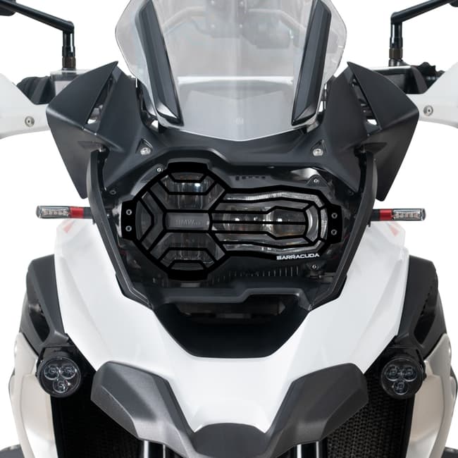 Barracuda headlight guard compatible with BMW R1250GS 2019-2022