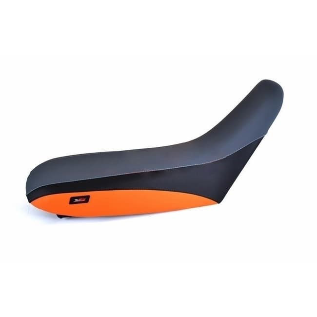 Seat cover compatible with KTM LC4 640 Adventure 2001-2002 black / grey / orange