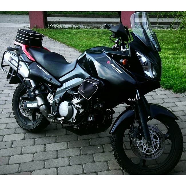 Bags for Givi/Kappa crash bars compatible with Suzuki V-Strom DL1000 2002-2012 