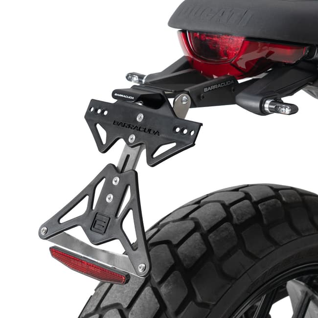 Αναδιπλούμενη βάση πινακίδας Barracuda για Ducati Scrambler Dark Icon 800 2025-2026