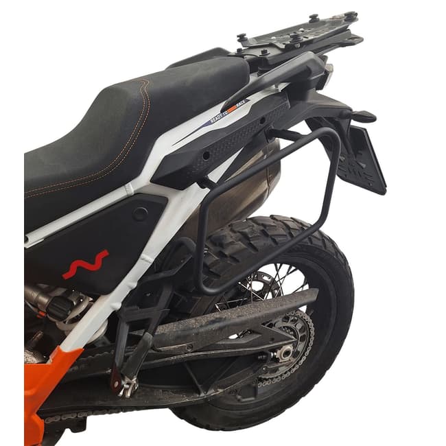 MOTORISE soft bags side rack compatible with KTM 1290 Super Adventure R / S 2021-2026