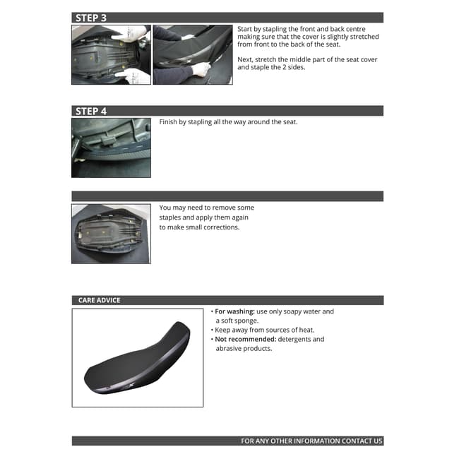 Seat cover compatible with Aprilia Leonardo 300 2002-2004