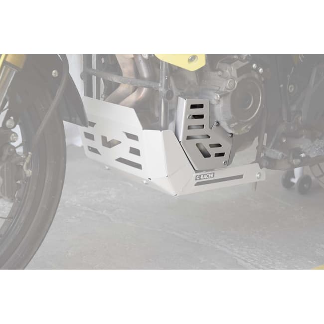 Liquid coolant tank guard compatible with Suzuki V-Strom 800 DE / SE / RE 2023-2025 gold