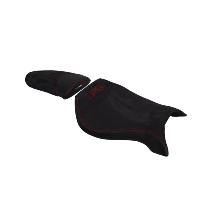 Seat cover compatible with MV Agusta F4 1000 1999-2009 (Genuine Leather)