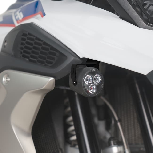 Barracuda fog light brackets compatible with BMW R1200GS LC 2013-2018 / R1250GS 2019-2022 