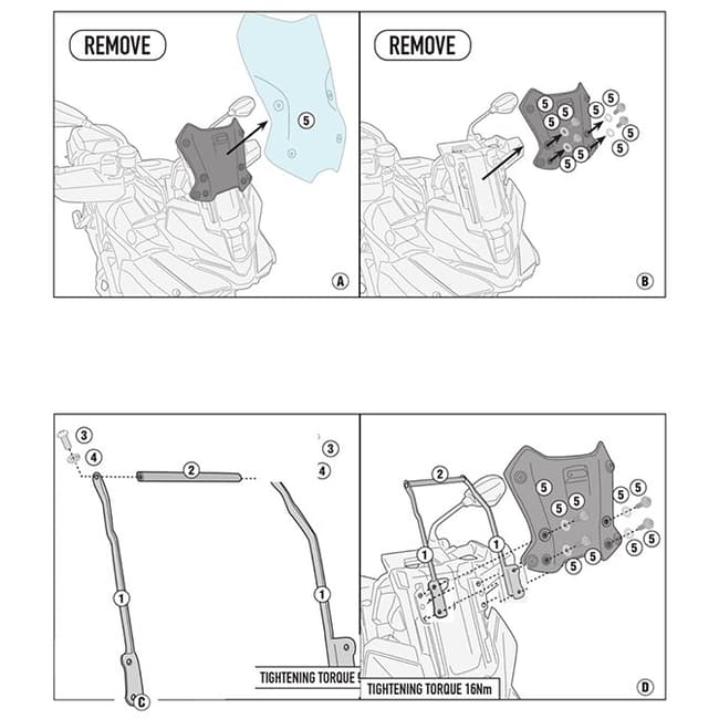 UPIKIT Support de téléphone Support De Navigation GPS pour Moto pour Y