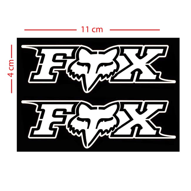 Fox sticker (2 pc.)