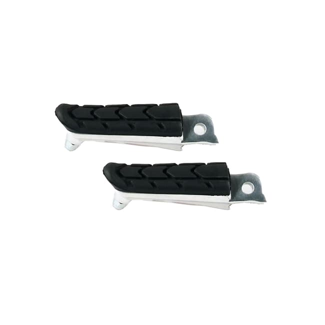 OEM front footrest pair compatible with Honda NC700X 2012-2015 / NC750X 2014-2020 / CBR600F4 1999-2006 / CB600F Hornet 1998-2006 / VFR800 2002-2008