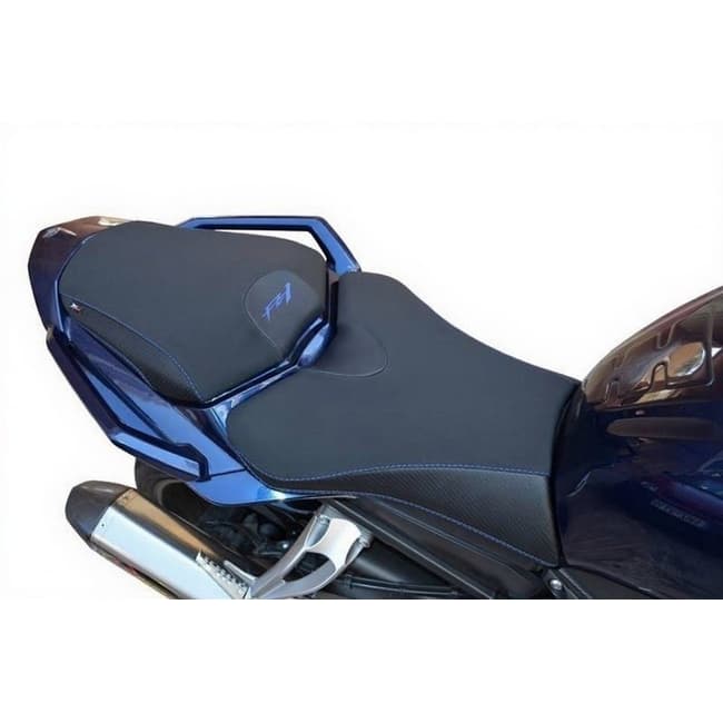 Seat cover compatible with Yamaha FZ1-S Fazer 2006-2015 black with