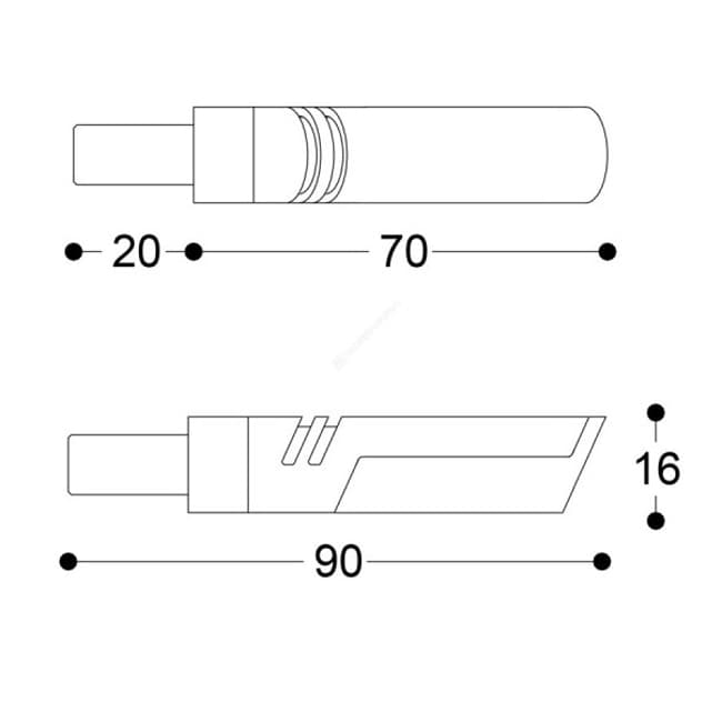 Barracuda Idea LED indicators gold (pair)