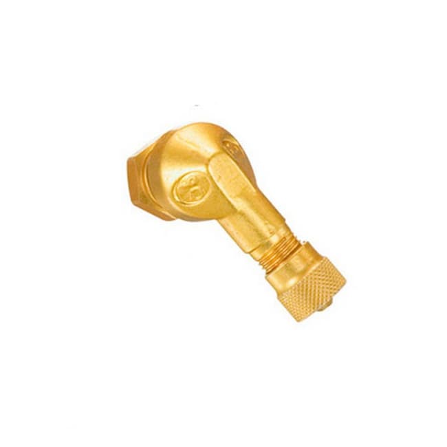 Válvulas angulares Bridgeport douradas Ø11,3mm