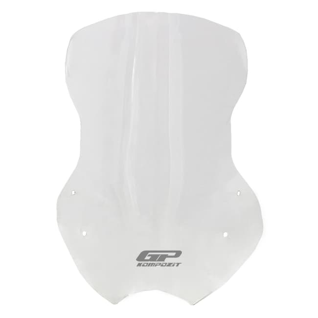 GPK windscherm compatibel met Bajaj V15 2017-2020 48cm (transparant)