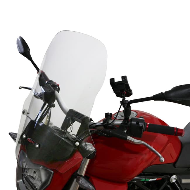 GPK windscreen compatible with Benelli TNT 25 2016-2018 48cm (transparent)