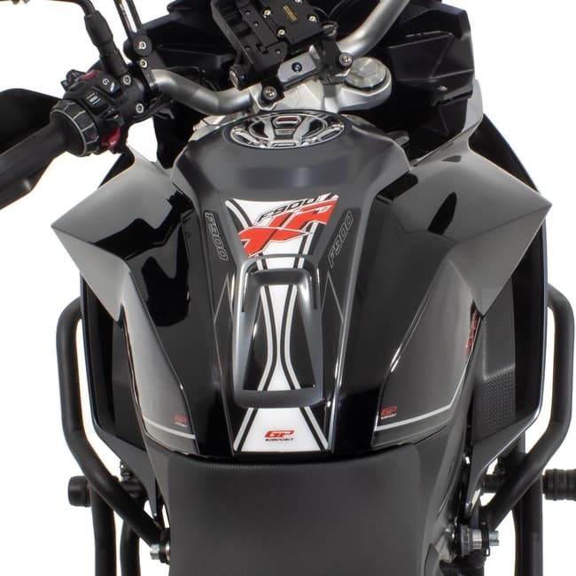 GPK σετ 3D προστατευτικά ρεζερβουάρ για BMW F900XR 2021-2022 μαύρο / λευκό