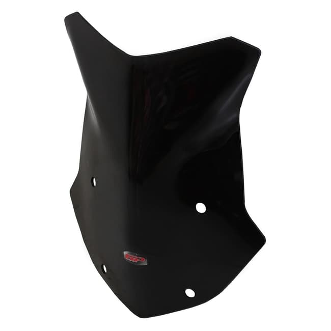 Pare-brise GPK compatible avec BMW R1200GS LC 2013-2024 / R1250GS 2019-2023 52 cm (noir)