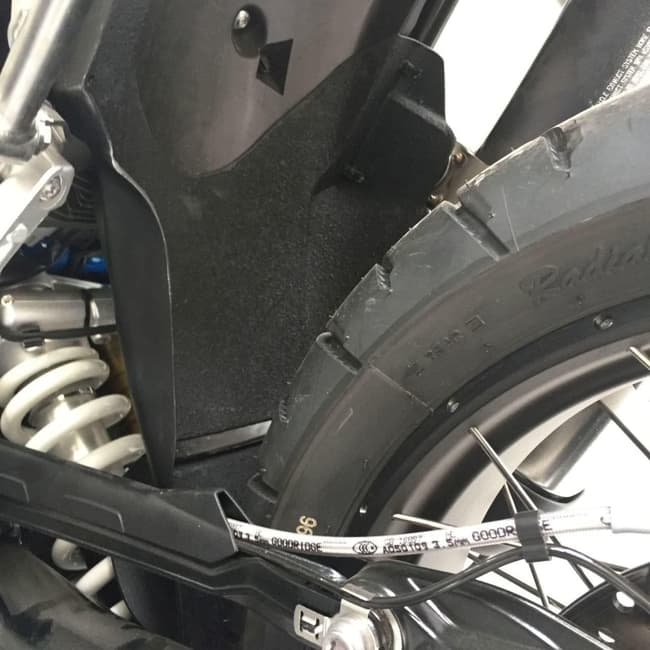 GPK rear wheel hugger compatible with BMW R1200GS LC 2013-2024 / R1250GS 2019-2024