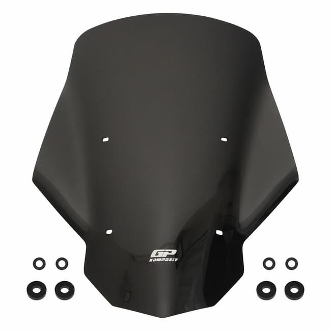 GPK windscreen compatible with BMW S1000XR 2020-2024 52cm (black)