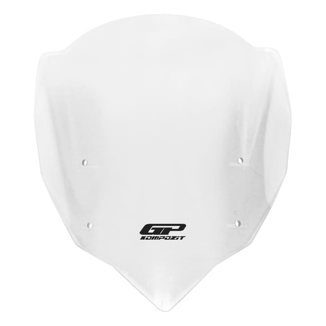 GPK vindruta kompatibel med CF Moto 400NK / 650NK 2017-2020 30cm (transparent)