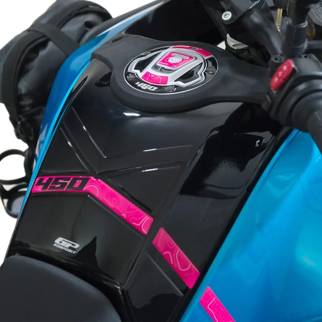 GPK stickers set 3D compatible with CF Moto 450MT 2024-2026