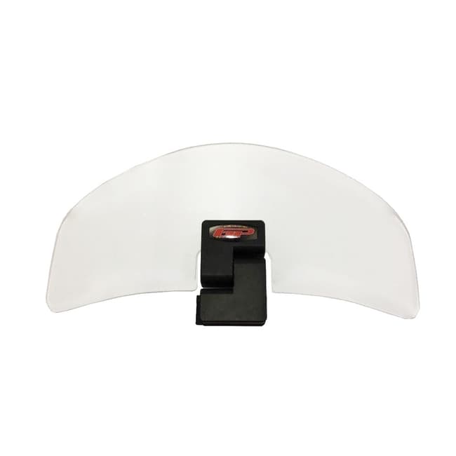 Déflecteur de pare-brise clipsable universel GPK 23 x 11 cm avec clip noir (transparent)