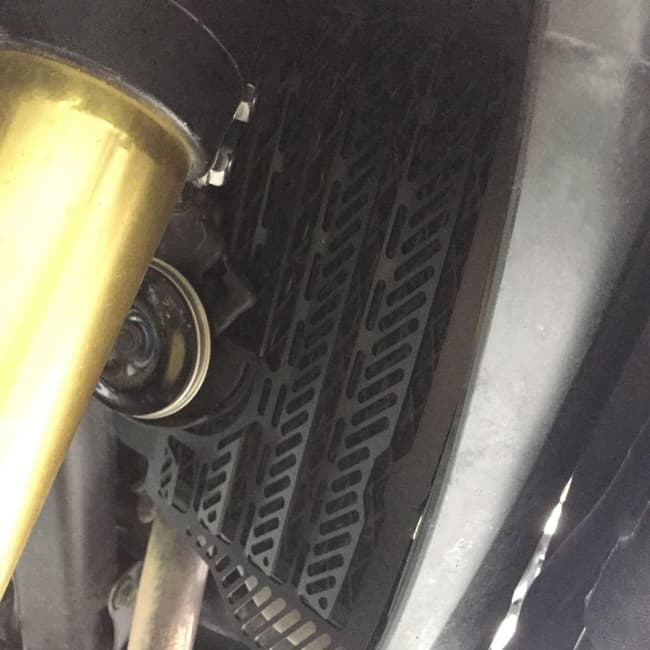 GPK radiator guard compatible with Honda Africa Twin CRF1000L 2016-2019