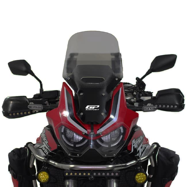 GPK windscreen compatible with Honda Africa Twin CRF1100L 2020-2023 49cm (fume)