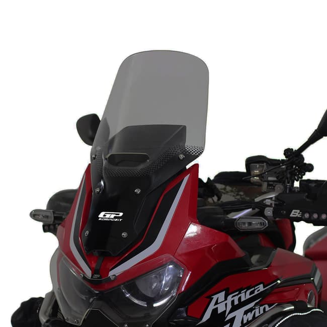GPK windscreen compatible with Honda Africa Twin CRF1100L 2020-2023 49cm (fume)