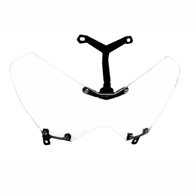 Protector de faro GPK compatible con Honda Africa Twin CRF1100L 2020-2023 (transparente)