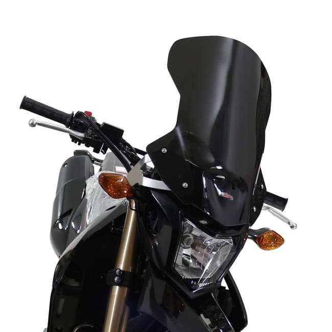 Pare-brise GPK compatible avec Honda CRF250L / CRF300L 2013-2023 42cm (noir)