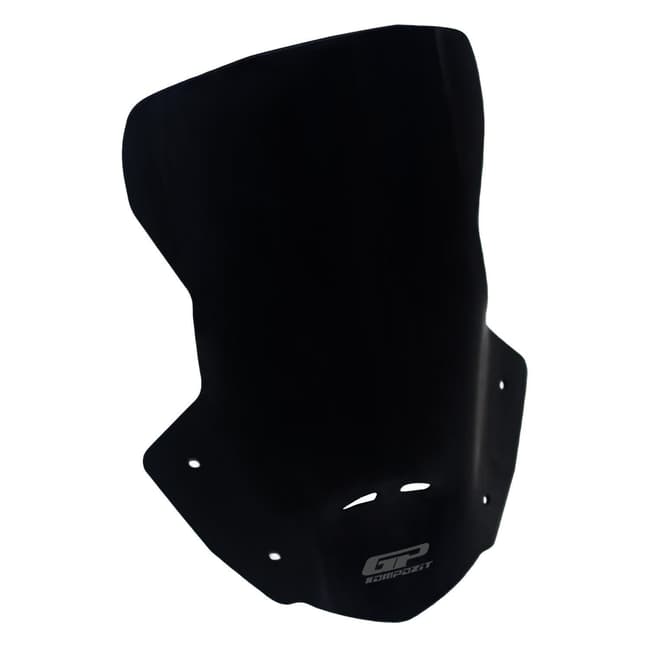 Pare-brise GPK compatible avec Honda CRF250L / CRF300L 2013-2023 48cm (noir)